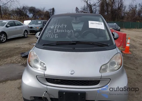 2009 Smart Fortwo Brabus/Passion/Pure from USA, damaged, VIN WMEEJ31X29K263819